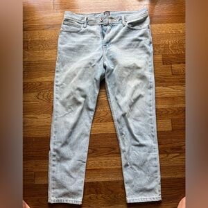 BDG Men's Straight Leg Jeans in Light Blue